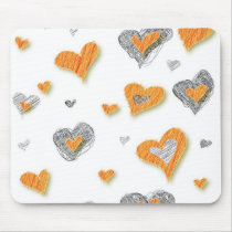 Hearts Mouse Pad