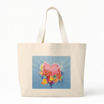 Hearts of Colour Tote Bag
