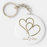 Hearts of gold keychain