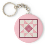 Hearts of Love Quilt Keychains