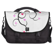 Hearts On A Vine Premium Laptop Bag
