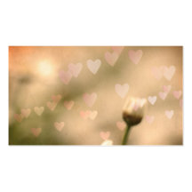 Hearts Profile Card Business Card