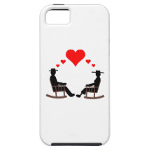 Hearts Rock iPhone 5 Case