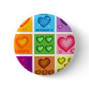 Hearts Set buttons