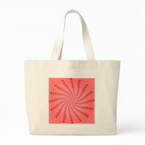 Hearts Spiral: Vector Artwork: Tote Bags