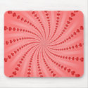 Hearts Spiral: Vector Artwork: mousepads