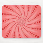 Hearts Spiral: Vector Artwork: mousepads