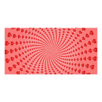 Hearts Spiral: Vector Artwork: