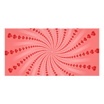 Hearts Spiral: Vector Artwork: