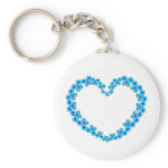 Hearts & Stars Butterfly Heart keychains