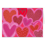 HEARTS VALENTINE CARD