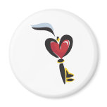 Hearty Key magnets