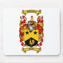 HEATH FAMILY CREST -  HEATH COAT OF ARMS MOUSE MAT