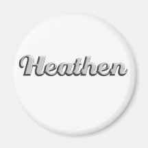 heathen fridge magnet
