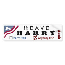 Heave Harry Bumper Stickers