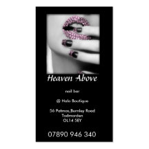 heaven above business card
