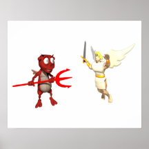 Heaven And Hell Poster
