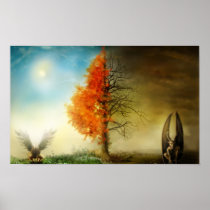 Heaven and Hell Poster