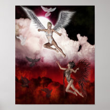 heaven and hell posters