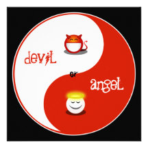 Heaven or Hell Bachelorette Party Invitation