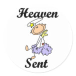 Heaven Sent Angel T-shirts and Gifts stickers