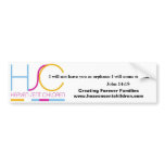 Heaven Sent Children Bumper Sticker bumper stickers