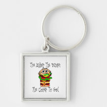 Heavenly Burgers Keychain