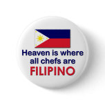 Heavenly Filipino Chefs buttons