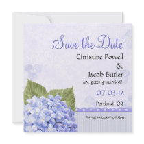 Heavenly Hydrangea - Save the Date