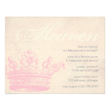 Heavenly Princess Invitations