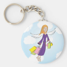 Heavenly Shopping keychain