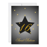 Heavenly Star Sweet Sixteen-Customise invitations