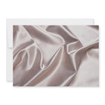Heavenly white silk cloth invitations