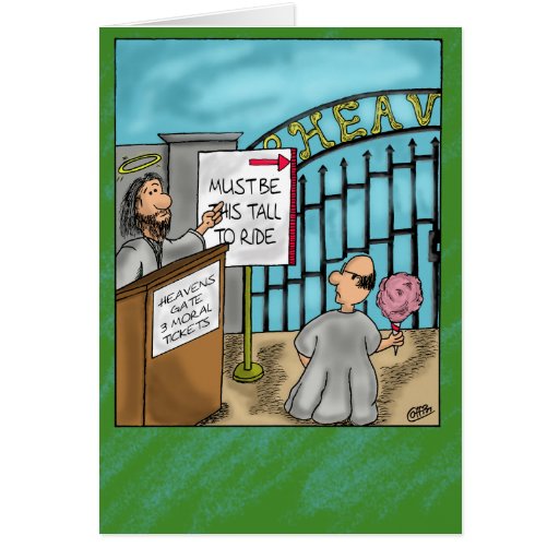 Heavens Gate Motivation Greeting Card