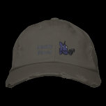 Heavily Finned Embroidered Cap embroidered hats