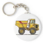 Heavy Duty Dump Truck Construction Key Chains keychains