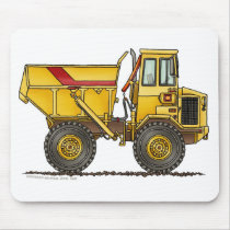 Heavy Duty Dump Truck Construction Mouse Pad