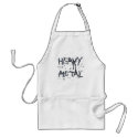 HEAVY METAL aprons