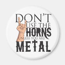 Heavy Metal Badass Refrigerator Magnets