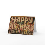 Heavy Metal Birthday Card