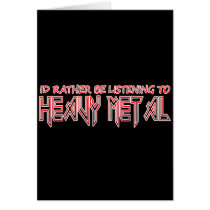 Heavy Metal Card