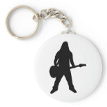 heavy metal guitar player keychains