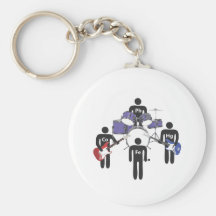 Heavy Metal Key Chain