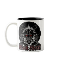 Heavy Metal Music Black Metal Baphomet  Mug