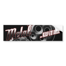 Heavy Metal music t shirt hat hoodie sticker stuff Bumper Stickers