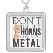 Heavy Metal Necklaces