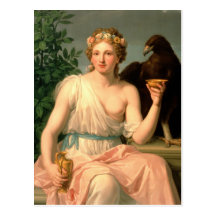Hebe, 1784 post cards
