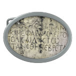 Hebillas letras griegas hebillas de cinturon ovales
