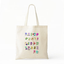 Hebrew Alphabet bag