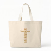 Hebrews 12:2 - Gold Beach Bag